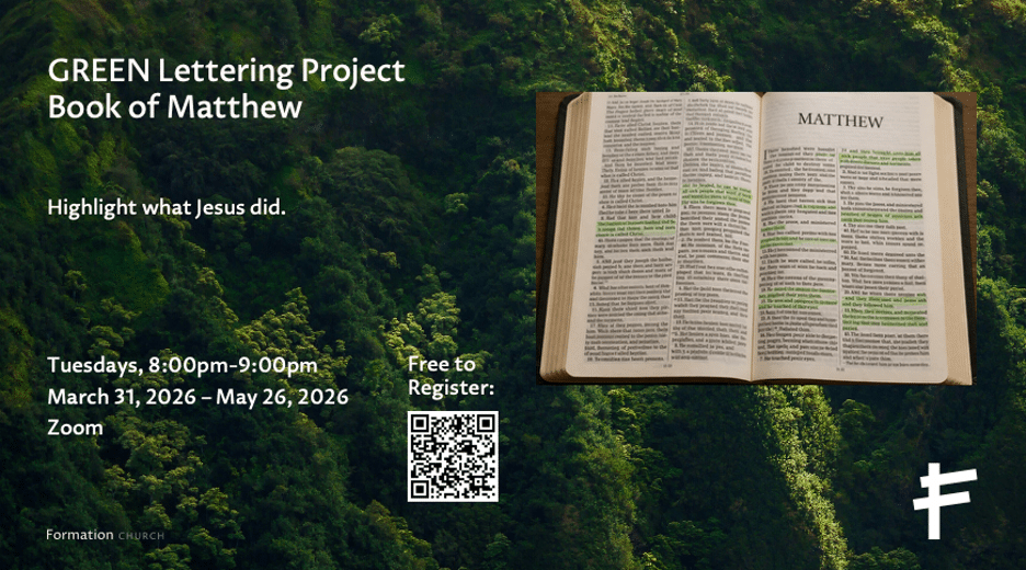 GREEN Lettering Project